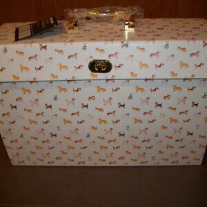 Pembrook 19 Pocket Expanding File  "Dogs"  NWT